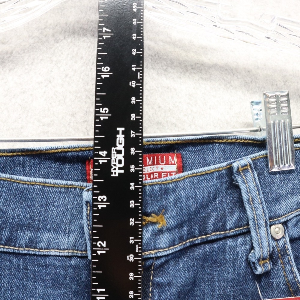 Lee Jeans Mens 42x32‎ Dylan Regular Straight Leg 5-Pocket Premium Denim Blue NWT - Picture 4 of 9